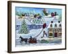 Old Stone Inn at Christmas Time-Cheryl Bartley-Framed Giclee Print