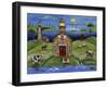 Old Stone Lighthouse School-Cheryl Bartley-Framed Giclee Print