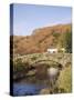 Old Stone Packhorse Bridge Over Watendlath Beck in Picturesque Village in Autumn-Pearl Bucknall-Stretched Canvas