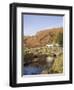 Old Stone Packhorse Bridge Over Watendlath Beck in Picturesque Village in Autumn-Pearl Bucknall-Framed Premium Photographic Print