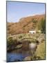 Old Stone Packhorse Bridge Over Watendlath Beck in Picturesque Village in Autumn-Pearl Bucknall-Mounted Photographic Print