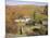 Old Stone Packhorse Bridge Over Watendlath Beck with Dry Stone Wall and Farm Buildings-Pearl Bucknall-Mounted Photographic Print