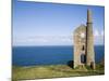 Old Stone Watchtower Along Coast-Roger Brooks-Mounted Photographic Print