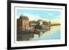 Old Stone Wharves, Rockport, Mass.-null-Framed Art Print