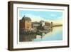 Old Stone Wharves, Rockport, Mass.-null-Framed Art Print