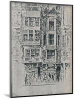 Old Strand Shops, c1900, (1906-7)-Joseph Pennell-Mounted Giclee Print