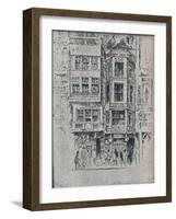 Old Strand Shops, c1900, (1906-7)-Joseph Pennell-Framed Giclee Print