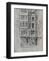 Old Strand Shops, c1900, (1906-7)-Joseph Pennell-Framed Giclee Print