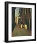 Old Street in Nice-Félix Vallotton-Framed Giclee Print