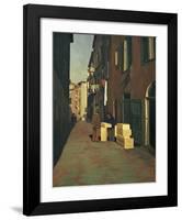 Old Street in Nice-Félix Vallotton-Framed Giclee Print