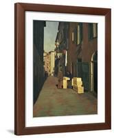 Old Street in Nice-Félix Vallotton-Framed Giclee Print