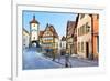 Old Street in Rothenburg Ob Der Tauber, Bavaria, Germany-Zoom-zoom-Framed Photographic Print