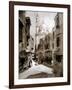 Old Street in Sunlight, Cairo, Egypt, 1928-Louis Cabanes-Framed Premium Giclee Print