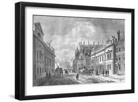 Old Street, Market Street, Westminster, 1820-null-Framed Giclee Print