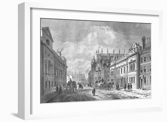 Old Street, Market Street, Westminster, 1820-null-Framed Giclee Print