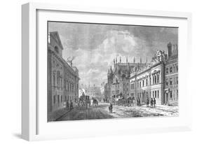 Old Street, Market Street, Westminster, 1820-null-Framed Giclee Print