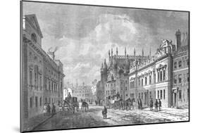 Old Street, Market Street, Westminster, 1820-null-Mounted Giclee Print