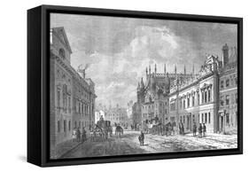 Old Street, Market Street, Westminster, 1820-null-Framed Stretched Canvas