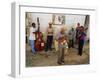 Old Street Musicians, Trinidad, Cuba, Caribbean, Central America-Bruno Morandi-Framed Photographic Print