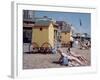 Old Style Bathing Suits in Brighton, 1968-Library-Framed Photographic Print