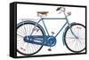 Old Style Retro Bicycle-Leks-Framed Stretched Canvas