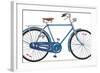 Old Style Retro Bicycle-Leks-Framed Art Print