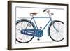 Old Style Retro Bicycle-Leks-Framed Art Print