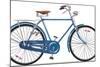 Old Style Retro Bicycle-Leks-Mounted Art Print