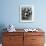 Old Style School Desk with Side Arm Table-J^ R^ Eyerman-Framed Photographic Print displayed on a wall