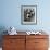 Old Style School Desk with Side Arm Table-J^ R^ Eyerman-Framed Photographic Print displayed on a wall