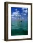 Old Style Wooden Sale Boat-FashionStock-Framed Photographic Print