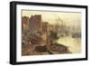 Old Sunderland, 1885-Thomas Marie Madawaska Hemy-Framed Giclee Print