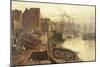 Old Sunderland, 1885-Thomas Marie Madawaska Hemy-Mounted Giclee Print
