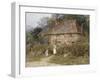 Old Surrey Cottage-Helen Allingham-Framed Giclee Print