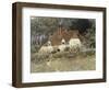 Old Surrey Cottage-Helen Allingham-Framed Giclee Print