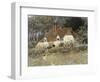 Old Surrey Cottage-Helen Allingham-Framed Giclee Print