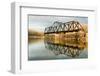 Old Swinging Train Bridge-Scruggelgreen-Framed Photographic Print