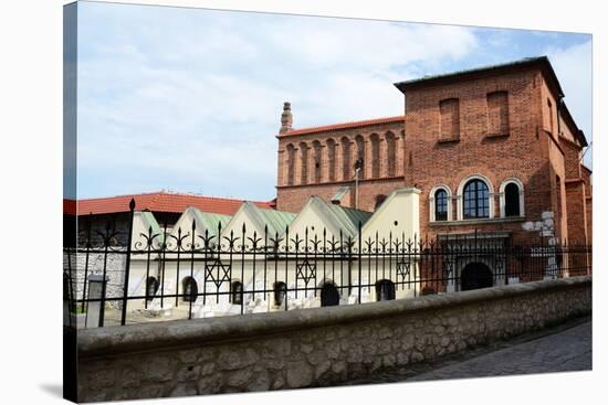 Old Synagogue or Orthodox Jewish Synagogue in the Kazimierz District of Krakow (Cracow), Poland-kaetana-Stretched Canvas