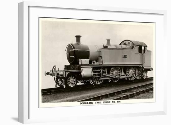 Old Tank Engine-null-Framed Art Print