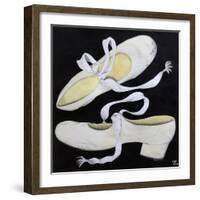 Old Tap Dancing Shoes, 1992-Carolyn Hubbard-Ford-Framed Giclee Print