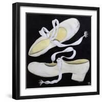 Old Tap Dancing Shoes, 1992-Carolyn Hubbard-Ford-Framed Giclee Print