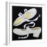 Old Tap Dancing Shoes, 1992-Carolyn Hubbard-Ford-Framed Giclee Print