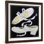 Old Tap Dancing Shoes, 1992-Carolyn Hubbard-Ford-Framed Giclee Print