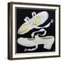 Old Tap Dancing Shoes, 1992-Carolyn Hubbard-Ford-Framed Premium Giclee Print