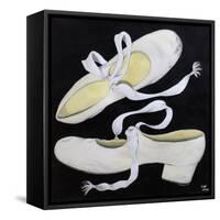 Old Tap Dancing Shoes, 1992-Carolyn Hubbard-Ford-Framed Stretched Canvas