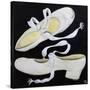 Old Tap Dancing Shoes, 1992-Carolyn Hubbard-Ford-Stretched Canvas