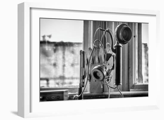 Old Telephone-Stephen Arens-Framed Photographic Print