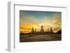 Old Temple Wat Chaiwatthanaram in Ayutthaya,Thailand-SantiPhotoSS-Framed Photographic Print