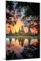 Old Temple Wat Chaiwatthanaram in Ayutthaya,Thailand-SantiPhotoSS-Mounted Photographic Print