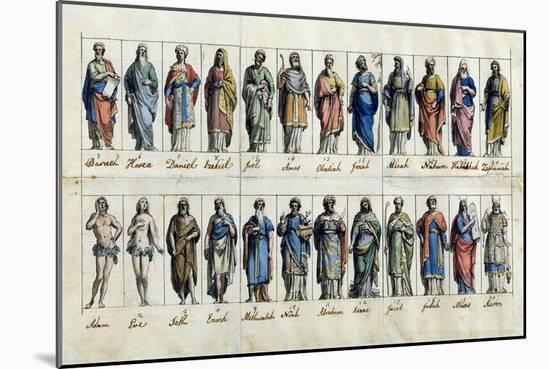 Old Testament Figures-Biagio Rebecca-Mounted Giclee Print